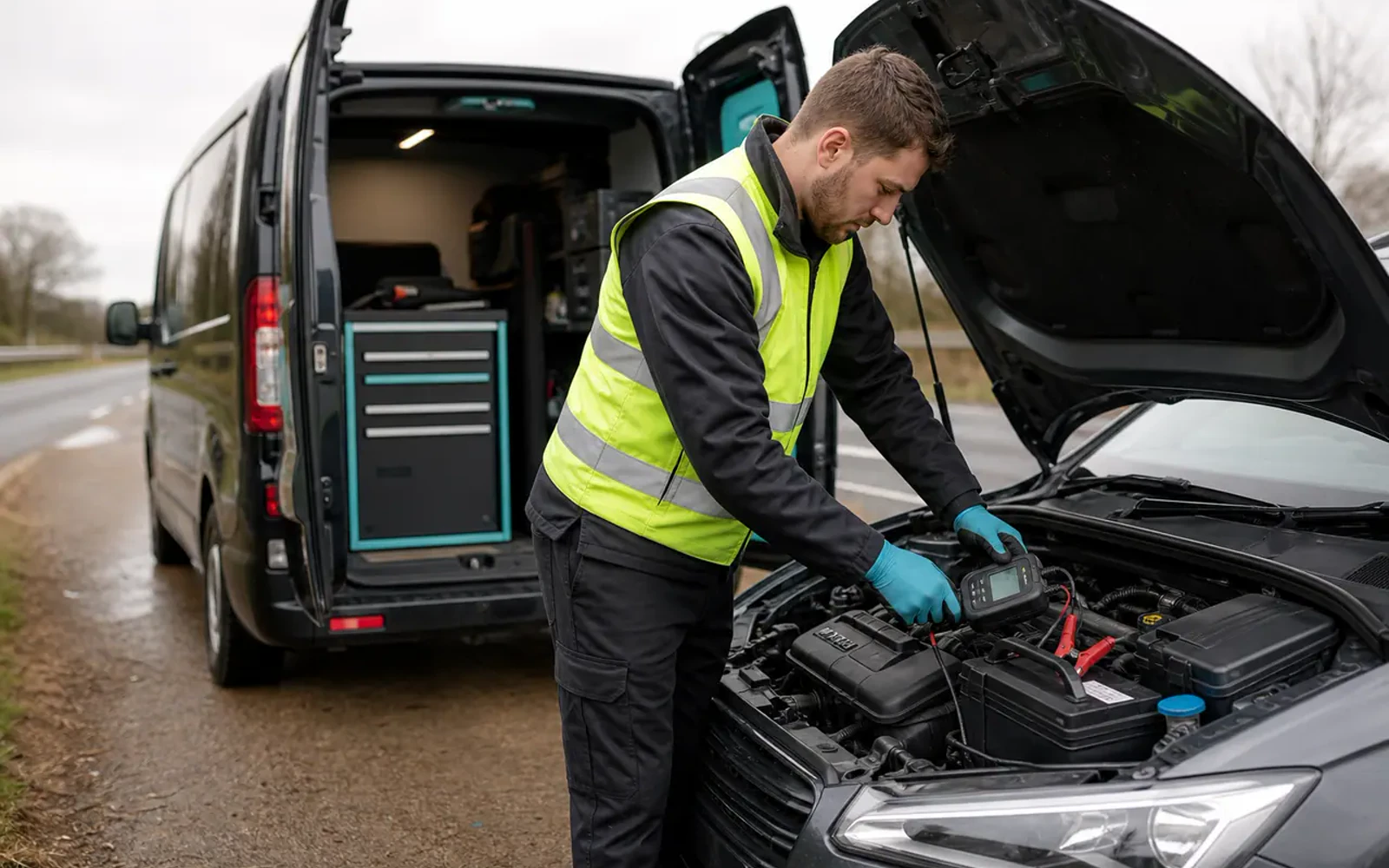 Jump Start Service roadside service